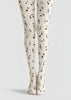 Ivory Musical Symbol Graphic Pantyhose Tights H68-27