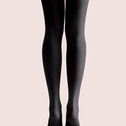 Black Music Tights Musical Notes Graphic Pantyhose H68-28