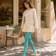 Spring Daisy Tights Floral Patterned Pantyhose H68-3