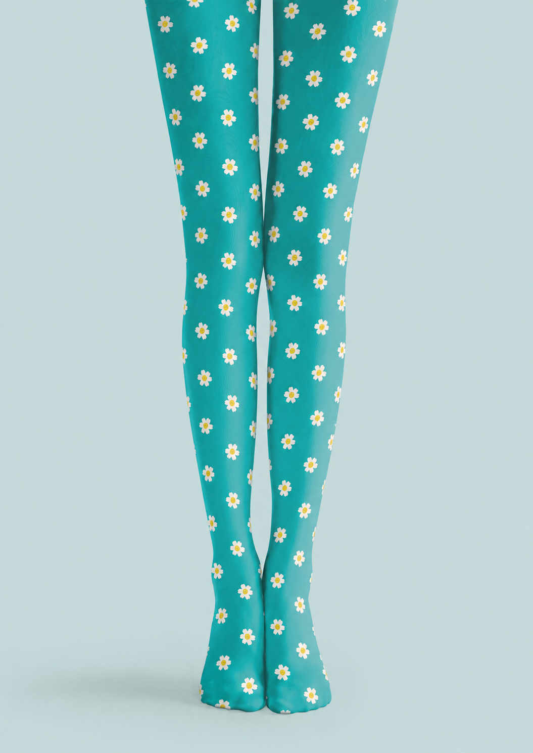 Spring Daisy Tights Floral Patterned Pantyhose H68-3