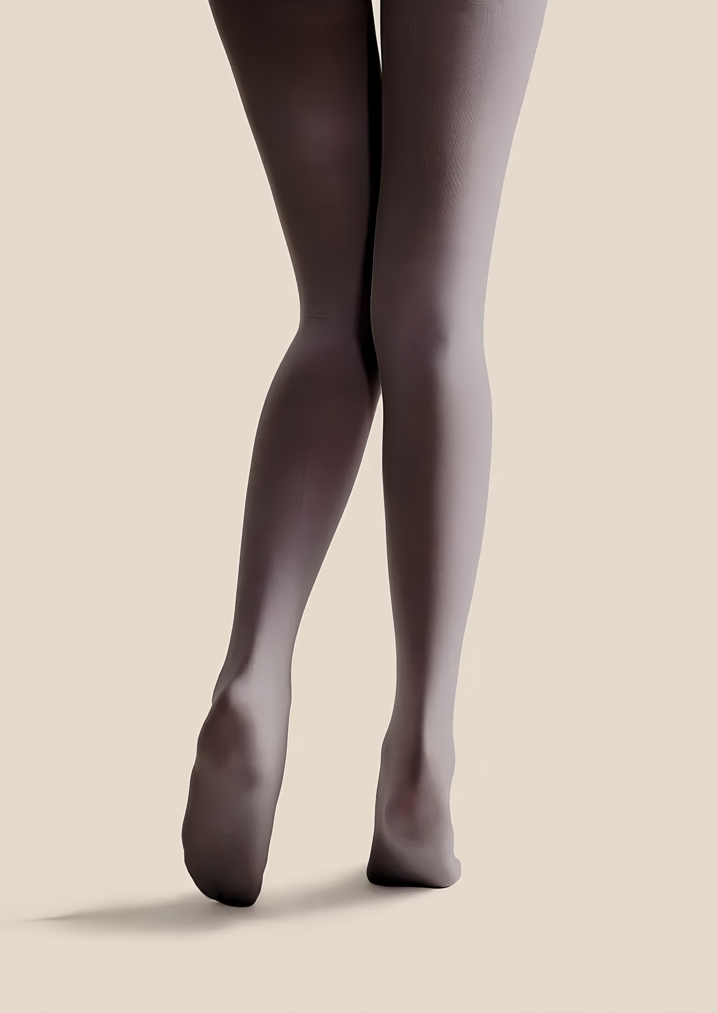 Grey Botanical Tights Floral Patterned Pantyhose H68-50