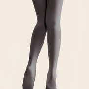Black Grey Music Collage Tights Graphic Pantyhose H68-52