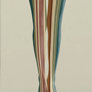 Retro Multicolor Striped Tights Everyday Pantyhose H68-53