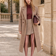 Dusty Pink Striped Tights Preppy Everyday Pantyhose H68-69