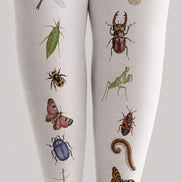 Cute Animal Print Tights Butterfly Bug Pattern Pantyhose H68-73