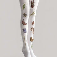 Cute Animal Print Tights Butterfly Bug Pattern Pantyhose H68-73