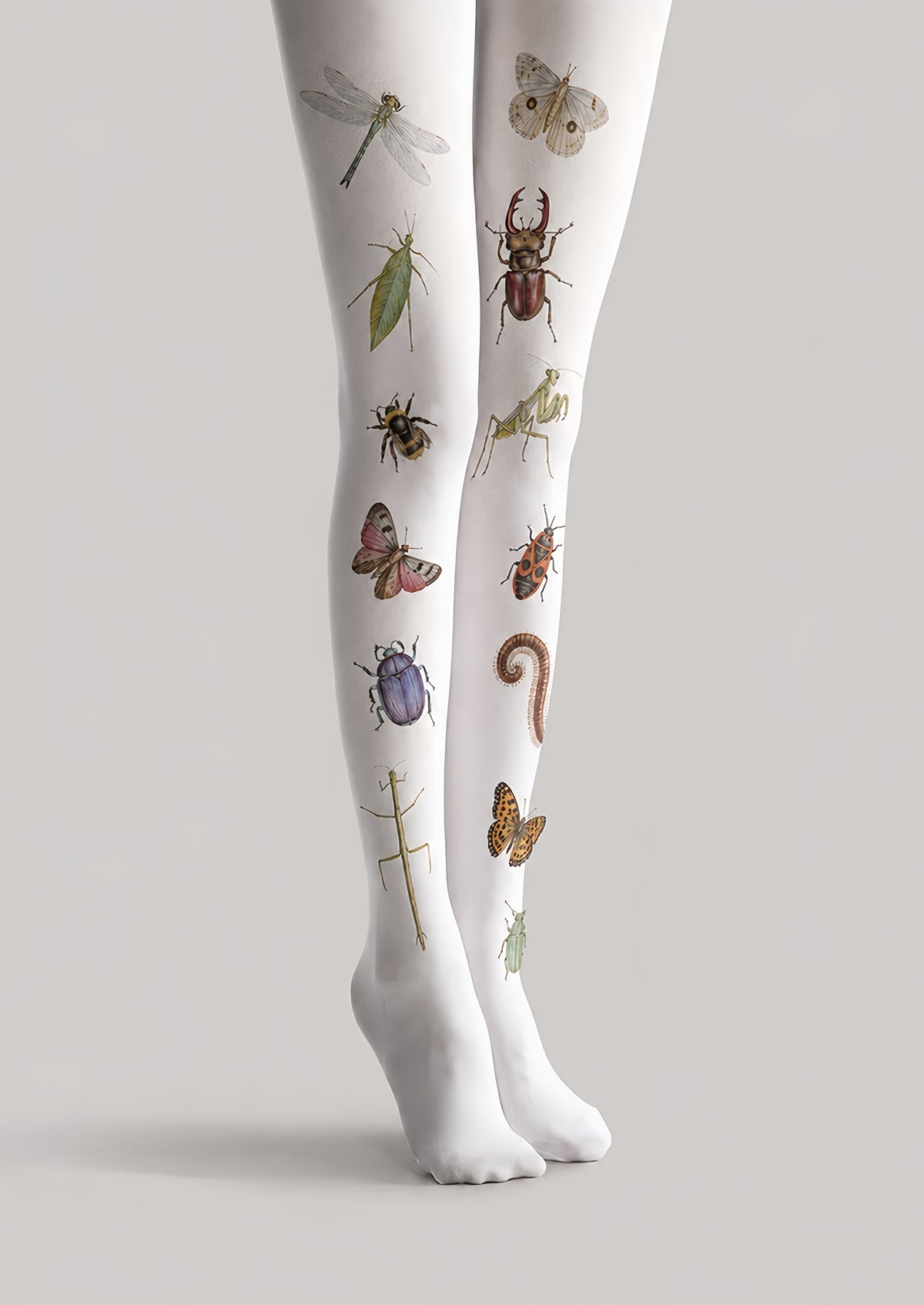 Cute Animal Print Tights Butterfly Bug Pattern Pantyhose H68-73