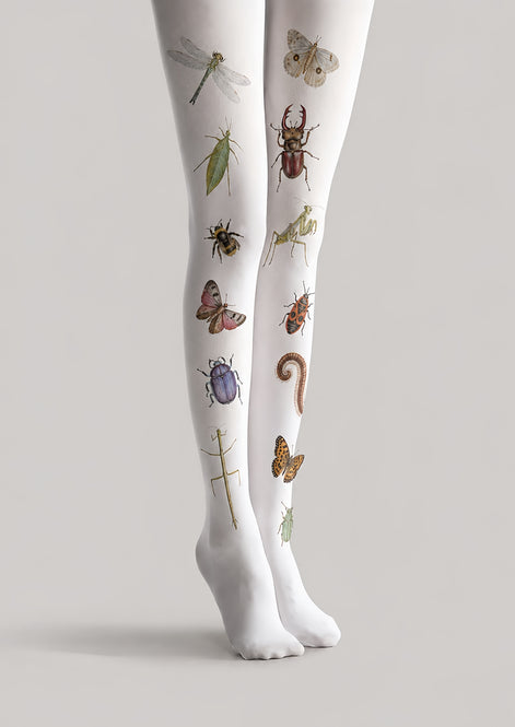 Cute Animal Print Tights Butterfly Bug Pattern Pantyhose H68-73