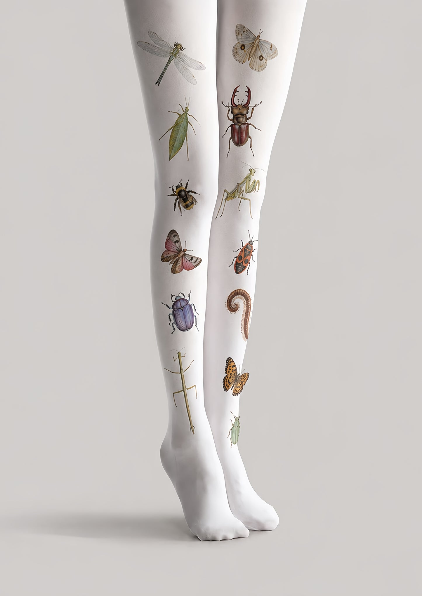 Cute Animal Print Tights Butterfly Bug Pattern Pantyhose H68-73