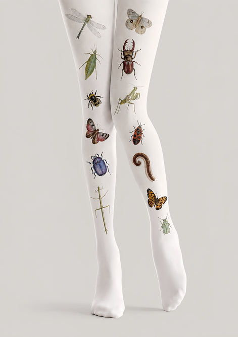 Cute Animal Print Tights Butterfly Bug Pattern Pantyhose H68-73