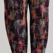 Artsy Abstract Tights Colorful Graphic Pantyhose H68-77