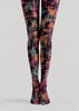 Artsy Abstract Tights Colorful Graphic Pantyhose H68-77