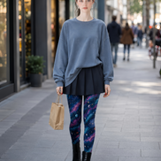 Blue Starry Sky Tights Hosiery Pantyhose H68-84