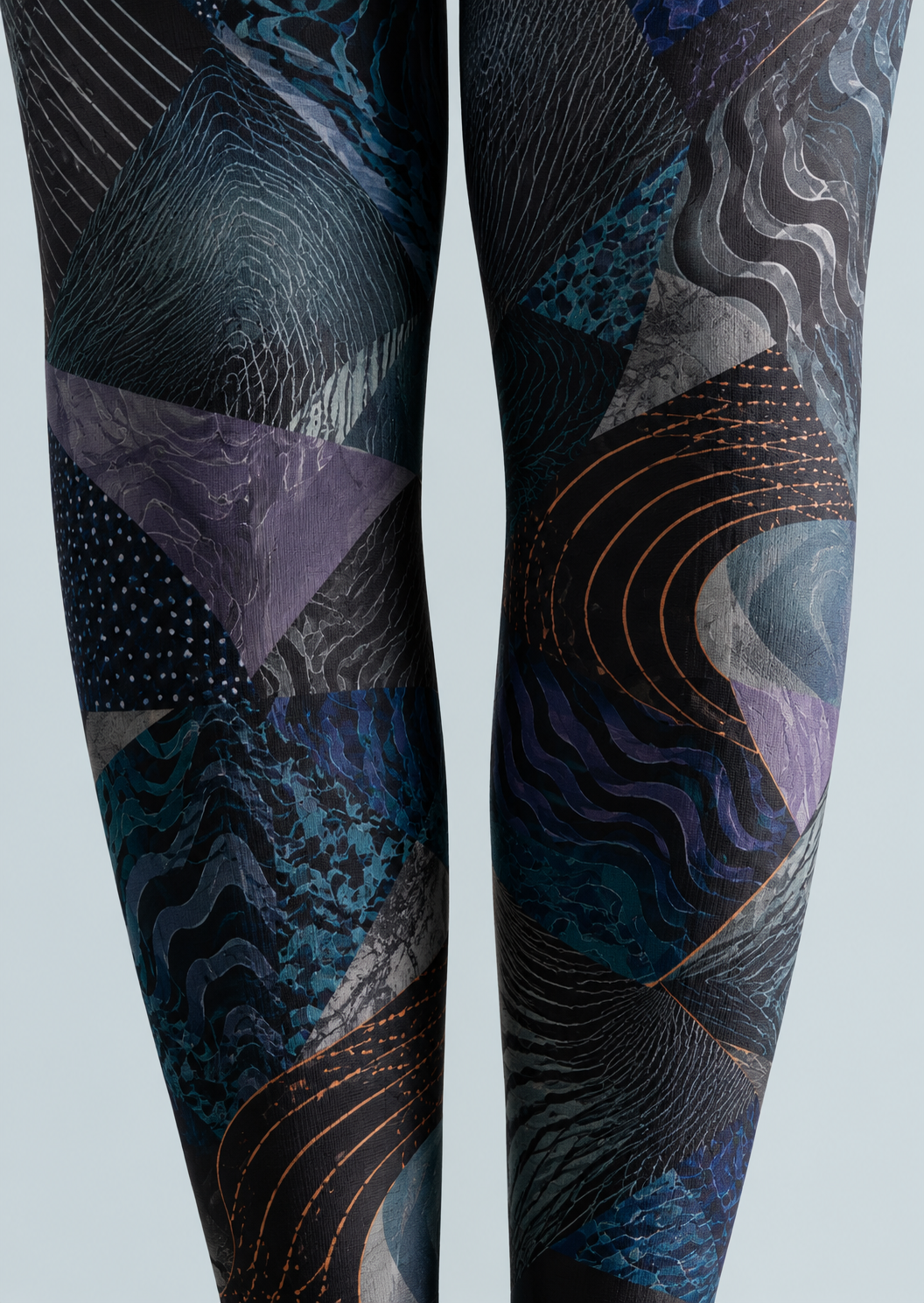 Cyber Abstract Printed Tights Hosiery Pantyhose H68-87