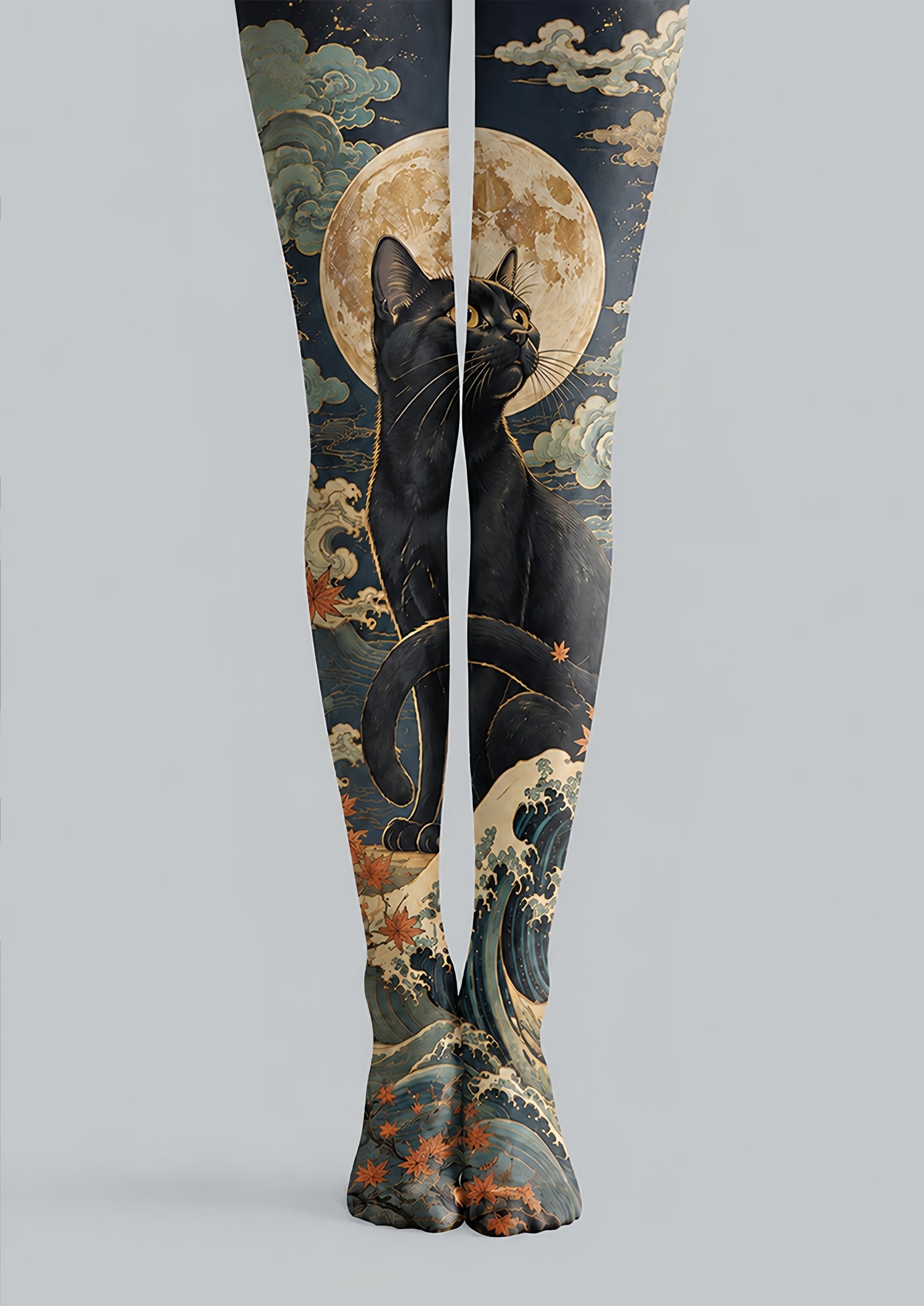 Animal Print Tights