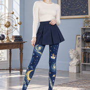 Starry Sky Galaxy Print Tights Hosiery Pantyhose H69-14