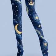 Starry Sky Galaxy Print Tights Hosiery Pantyhose H69-14