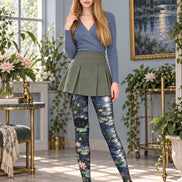 Moonlit Black Cat Pond Tights Hosiery Pantyhose H69-17