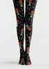 Cute Spooky Pumpkin Bone Print Tights H69-18