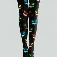 Glowing Monster Face Halloween Tights H69-21