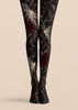 Halloween Ghost Bloom Tights Hosiery H69-27
