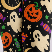 Cute Spooky Halloween Print Tights Hosiery H69-35