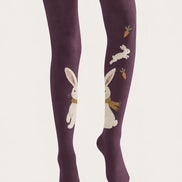 Cute Bunny Rabbit Tights Hosiery Pantyhose H69-41