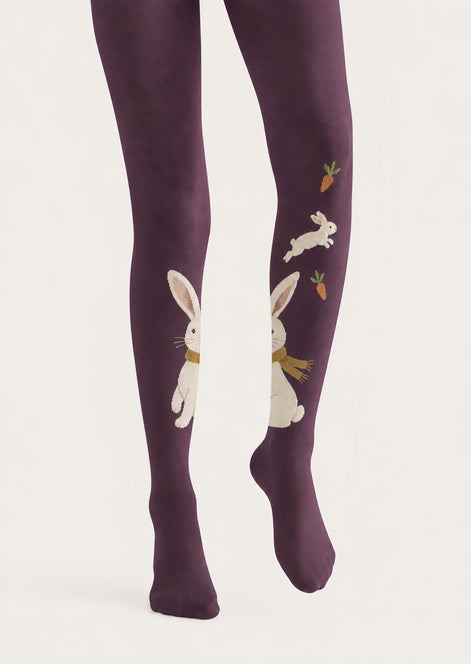 Cute Bunny Rabbit Tights Hosiery Pantyhose H69-41