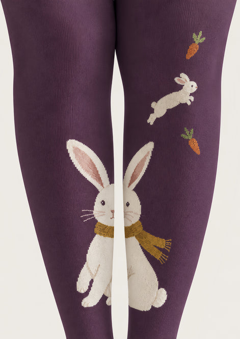Cute Bunny Rabbit Tights Hosiery Pantyhose H69-41