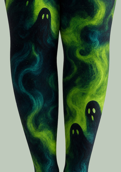 Ghost Mist Halloween Tights Hosiery Pantyhose H69-7