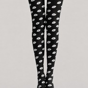 Creepy Eye Print Tights Hosiery Pantyhose H69-9