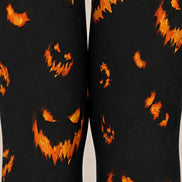 Halloween Pumpkin Face Tights Hosiery Pantyhose Z69-4