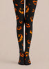 Halloween Pumpkin Face Tights Hosiery Pantyhose Z69-4