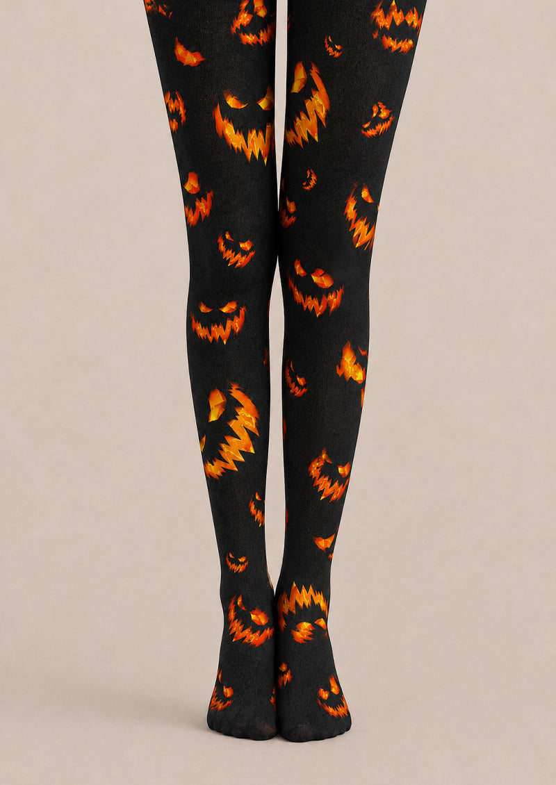 Halloween Pumpkin Face Tights Hosiery Pantyhose Z69-4