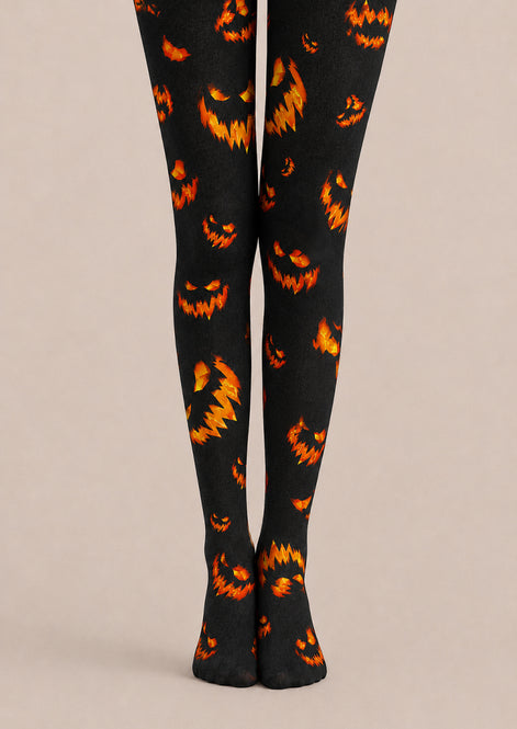 Halloween Pumpkin Face Tights Hosiery Pantyhose Z69-4