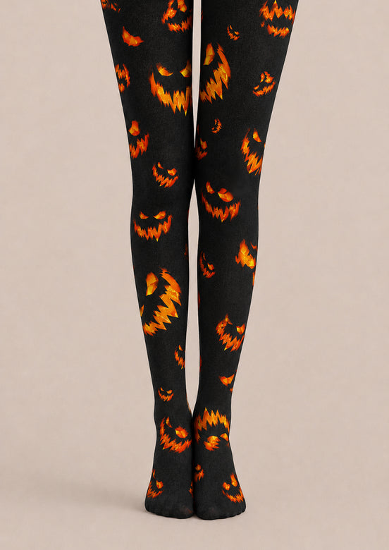 Halloween Pumpkin Face Tights Hosiery Pantyhose Z69-4