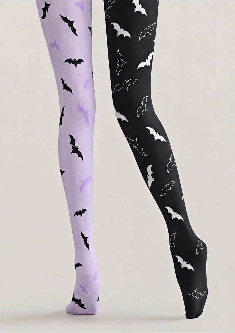 Gothic Bat Pattern Tights Halloween Hosiery Z69-1