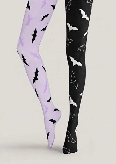 Gothic Bat Pattern Tights Halloween Hosiery Z69-1