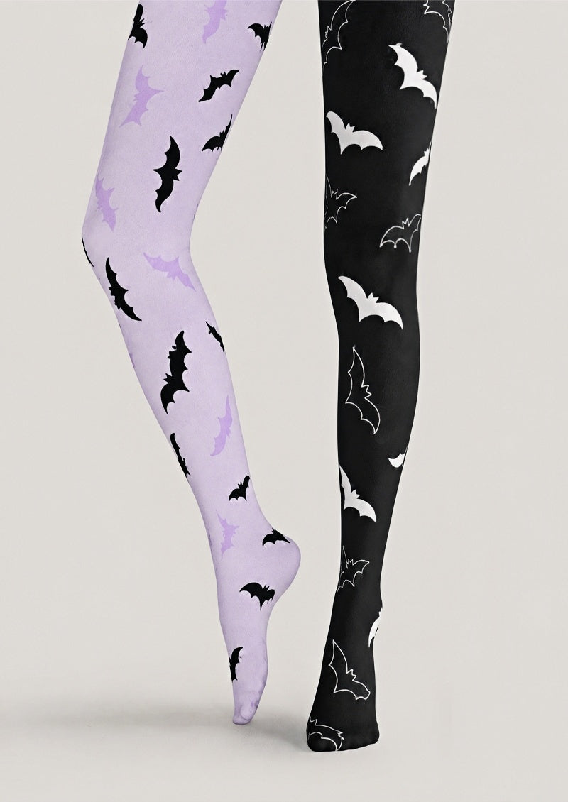 Gothic Bat Pattern Tights Halloween Hosiery Z69-1