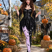 Gothic Bat Pattern Tights Halloween Hosiery Z69-1