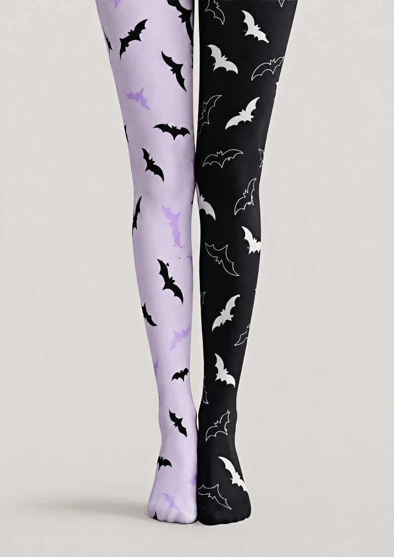 Gothic Bat Pattern Tights Halloween Hosiery Z69-1