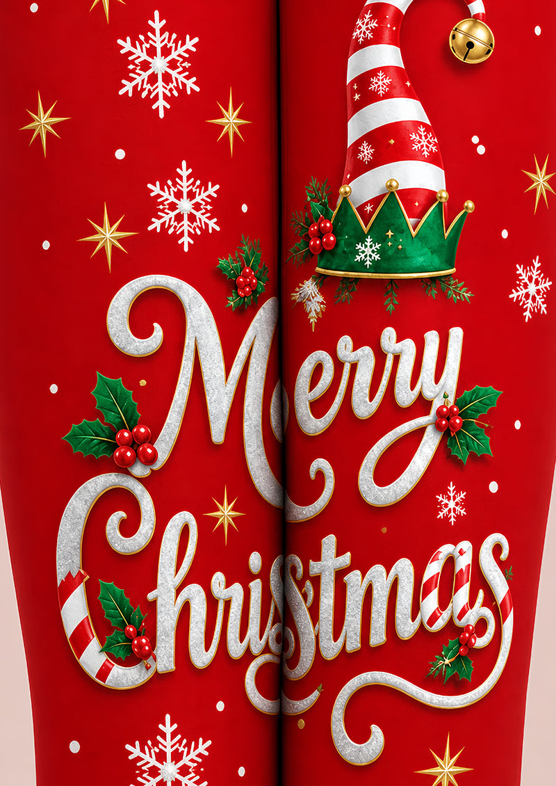 Merry Christmas Print Tights Hosiery Pantyhose L610-2