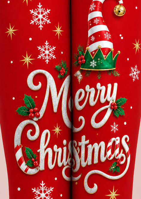 Merry Christmas Print Tights Hosiery Pantyhose L610-2