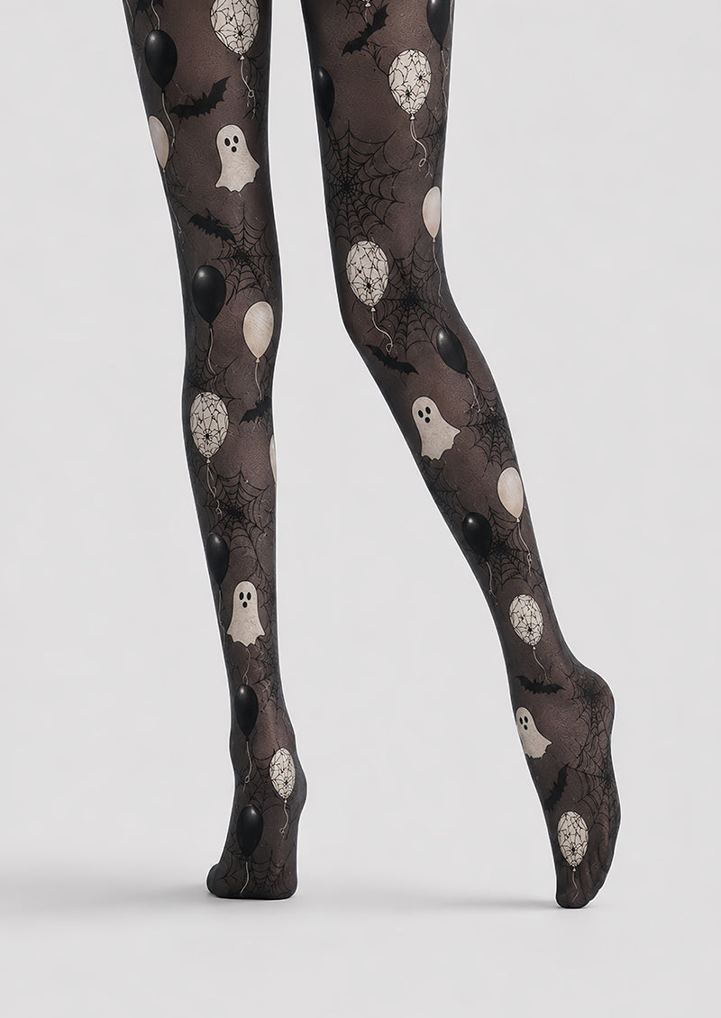 Halloween Ghost Balloon Costume Pantyhose L67-15