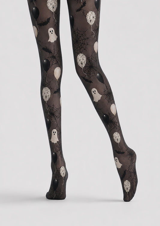 Halloween Ghost Balloon Costume Pantyhose L67-15