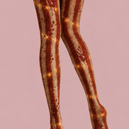 Bloody Handprint Pantyhose Stripe Halloween Patterned Tights L67-3