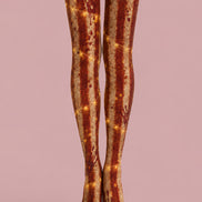 Bloody Handprint Pantyhose Stripe Halloween Patterned Tights L67-3
