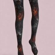 Haunted Horseman Halloween Cosplay Pantyhose L67-8