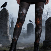 Haunted Horseman Halloween Cosplay Pantyhose L67-8