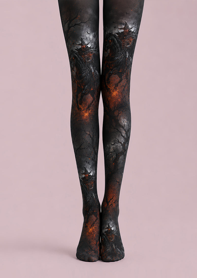 Haunted Horseman Halloween Cosplay Pantyhose L67-8